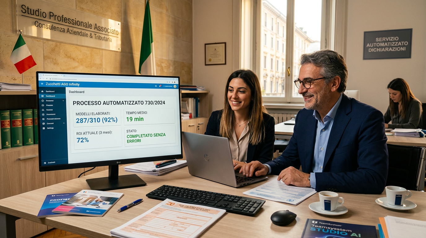 Dichiarazione dei Redditi Automatizzata: Come l'IA Compila 730 e Unico in 20 Minuti