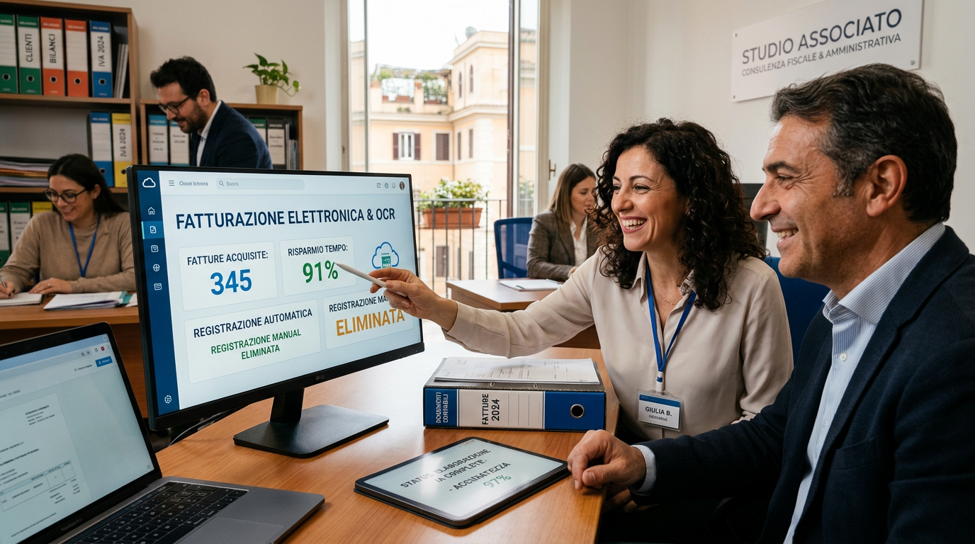 OCR e Fatturazione Elettronica: Come Eliminare la Registrazione Manuale