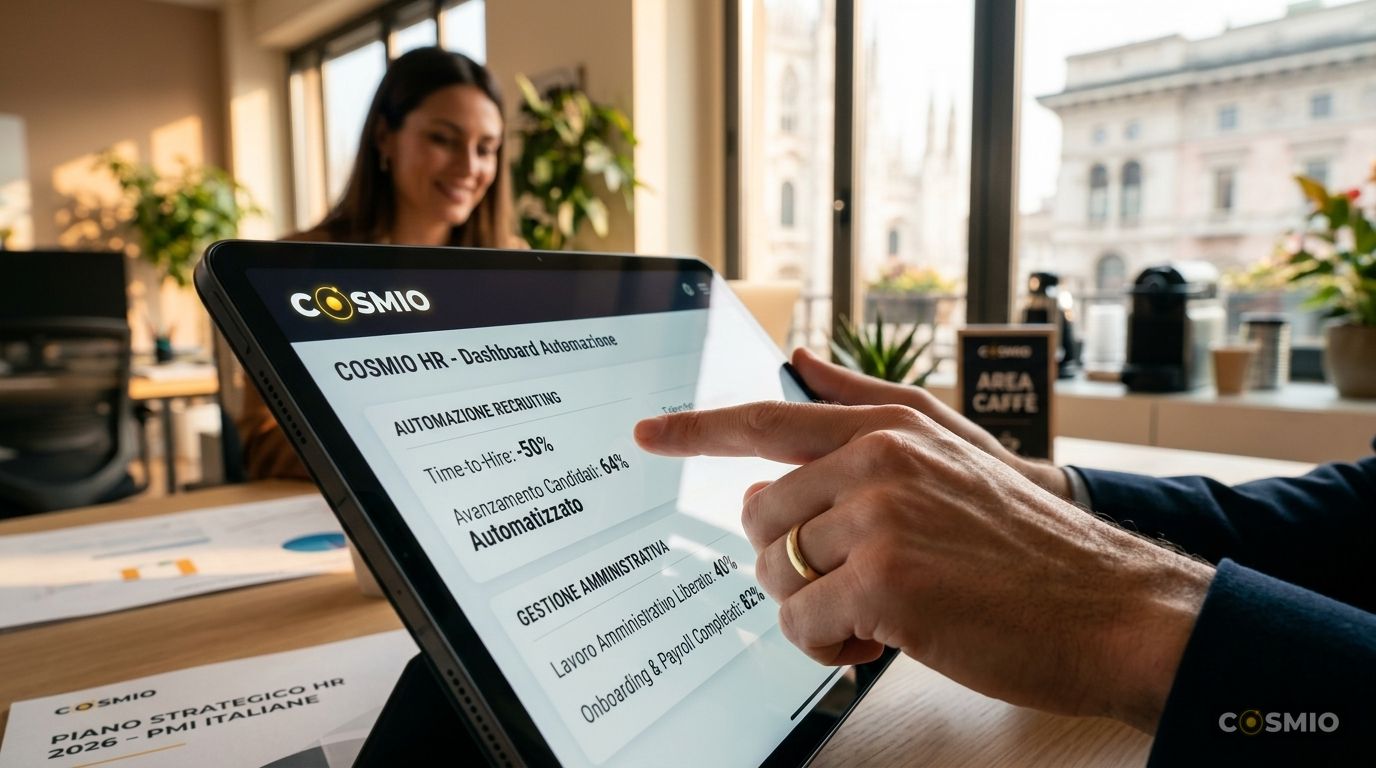 Automazione HR con Intelligenza Artificiale per PMI Italiane: La Guida 2026 per Dimezzare i Tempi di Recruiting e Liberare il 40% del Lavoro Amministrativo