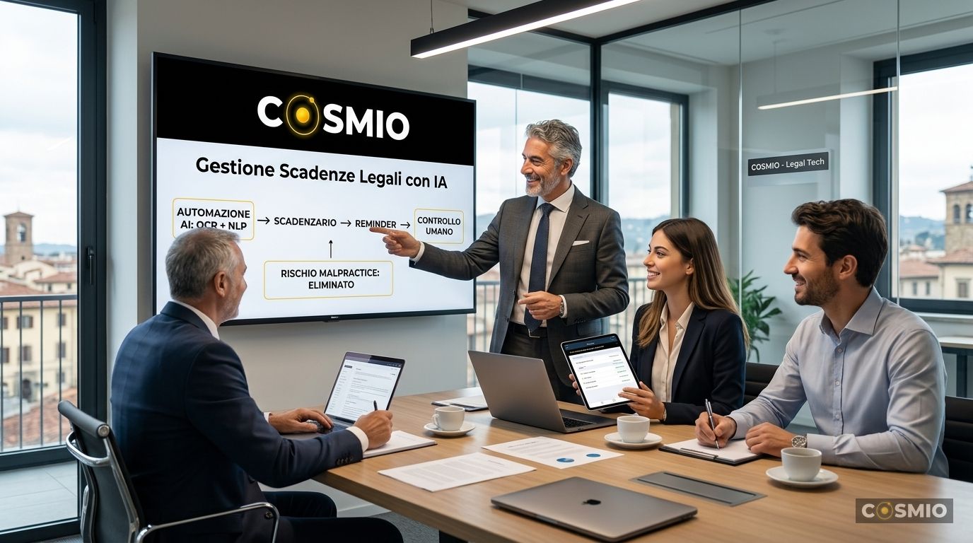 Gestione Scadenze Legali con IA: Come Eliminare il Rischio di Prescrizioni e Proteggere lo Studio dalla Malpractice