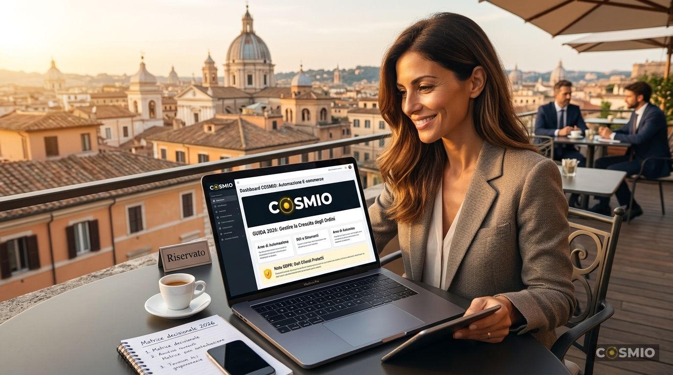 Automazione IA per E-commerce Italiano: La Guida 2026 per Gestire la Crescita degli Ordini Senza Scalare il Team Proporzionalmente