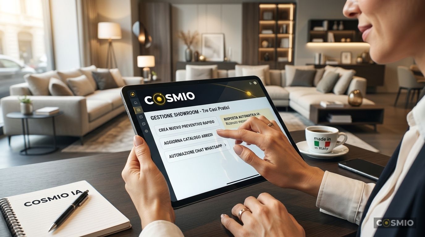 IA per il Tuo Showroom: Tre Cose Concrete