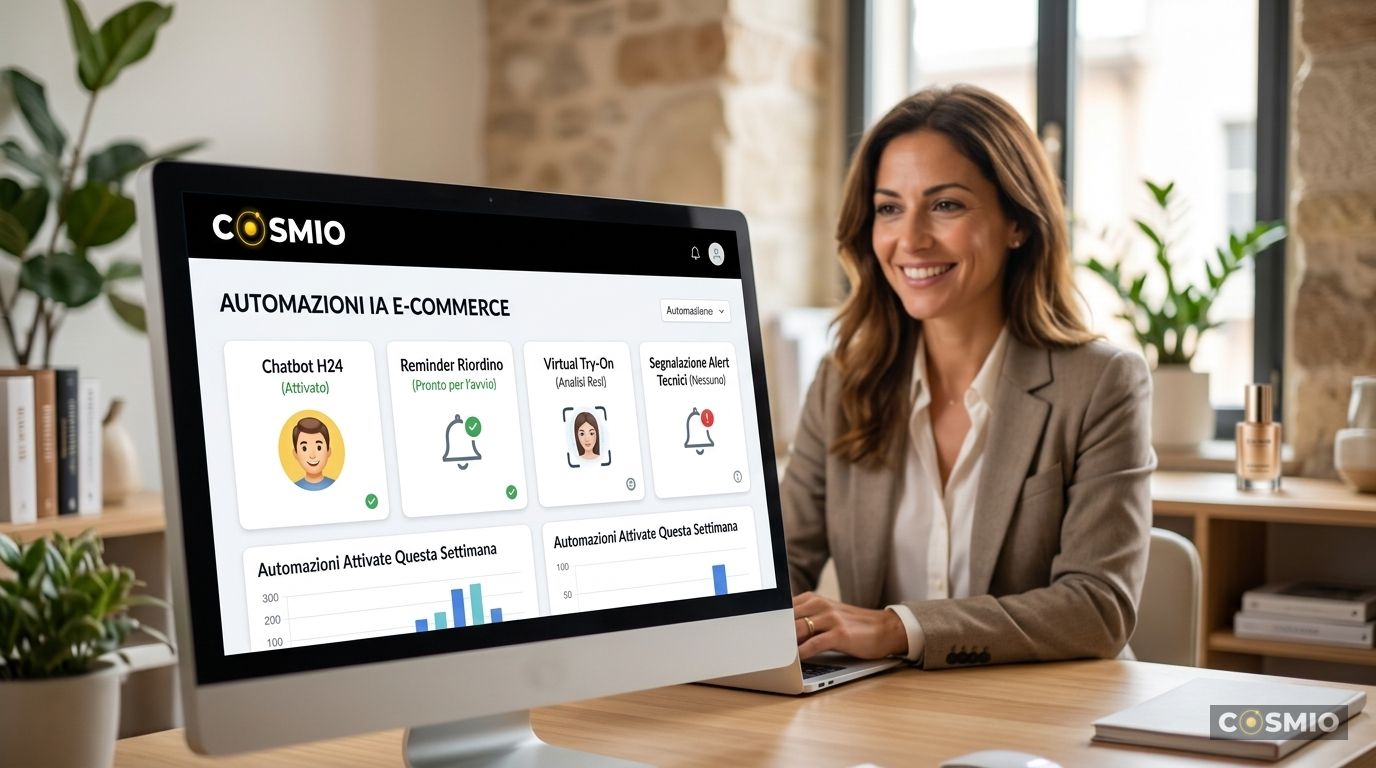 Vendi Cosmetici Online? 4 Automazioni IA da Attivare