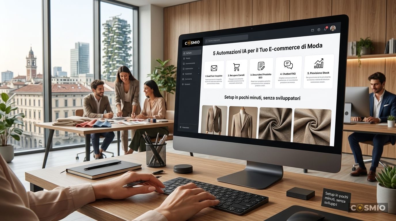 5 Automazioni IA per il Tuo E-commerce di Moda