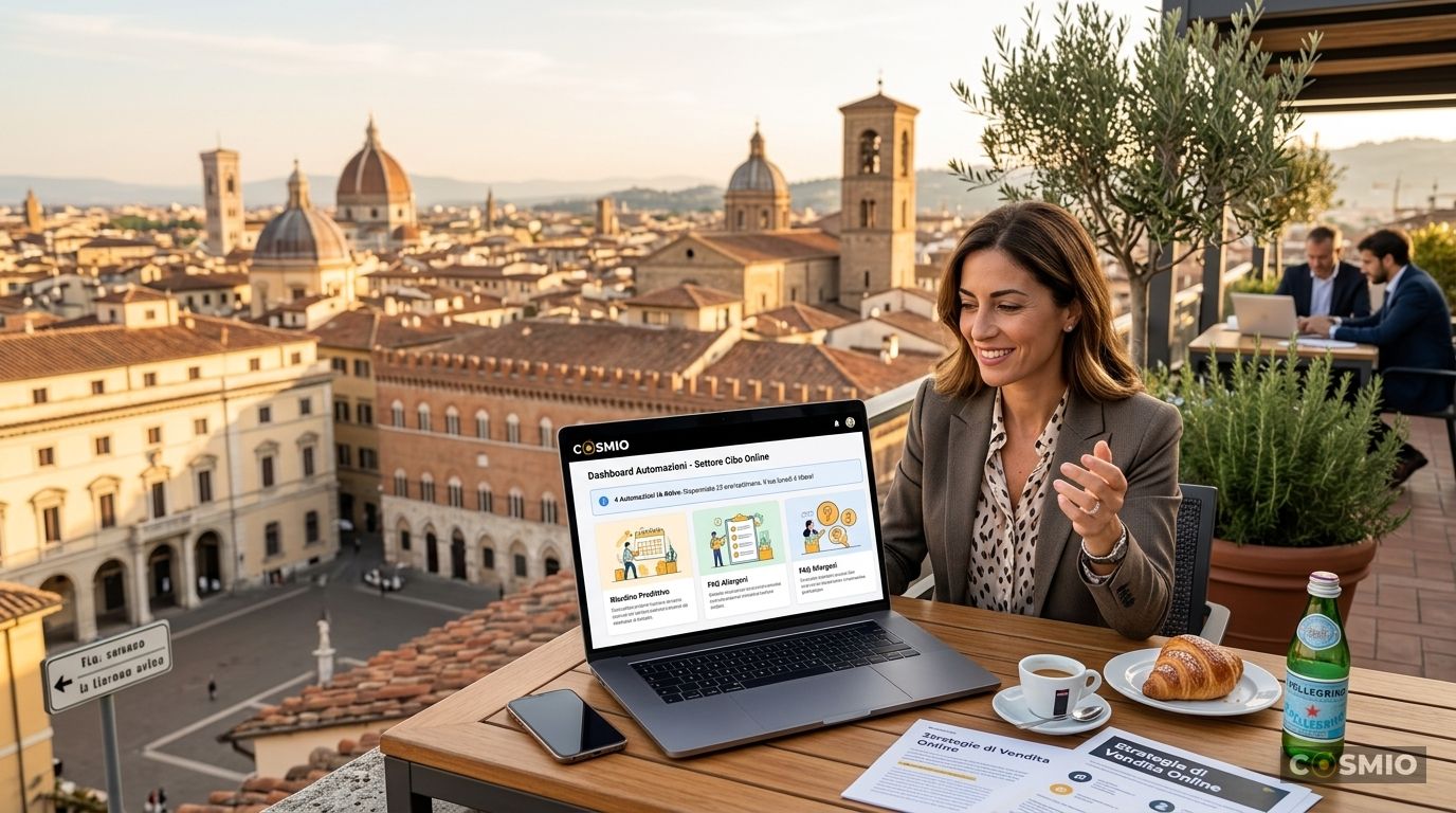 4 Automazioni IA per Vendere Cibo Online