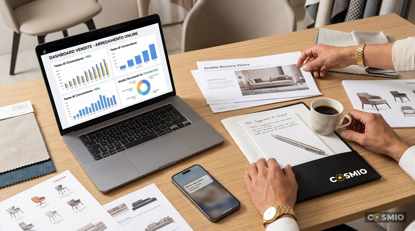 Come l'IA Aiuta a Vendere Arredamento Online
