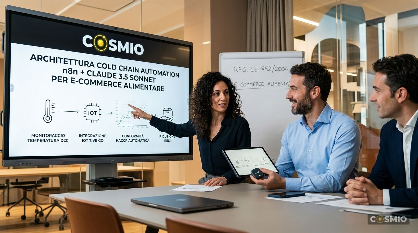 Cold Chain Automation per E-commerce Alimentare: Architettura n8n + Claude Sonnet 4.6 per Conformità HACCP e Riduzione Resi