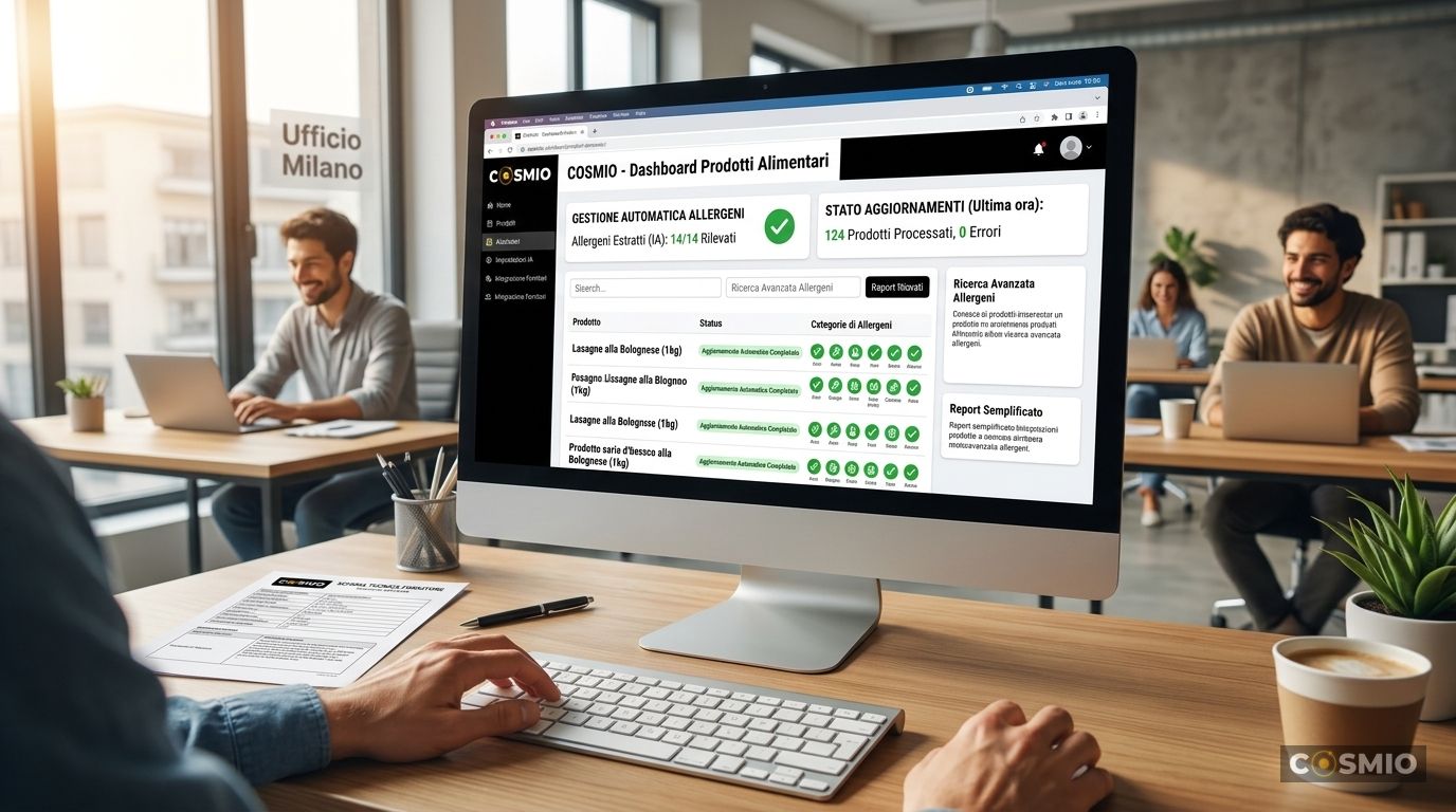 Allergeni Online: Come l'IA Li Gestisce al Posto Tuo