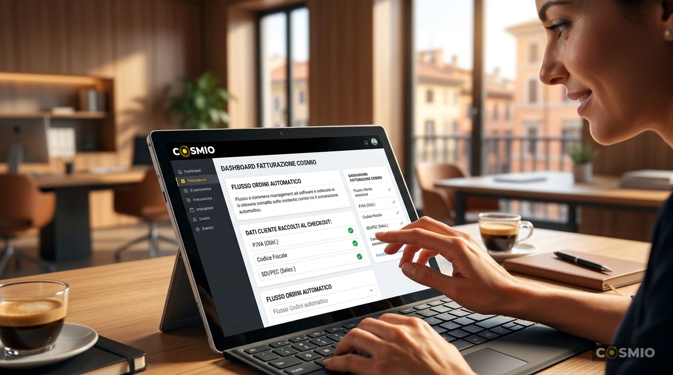Fatturazione Elettronica E-commerce: Come Raccogliere CF, P.IVA e SDI al Checkout Senza Fermare gli Ordini
