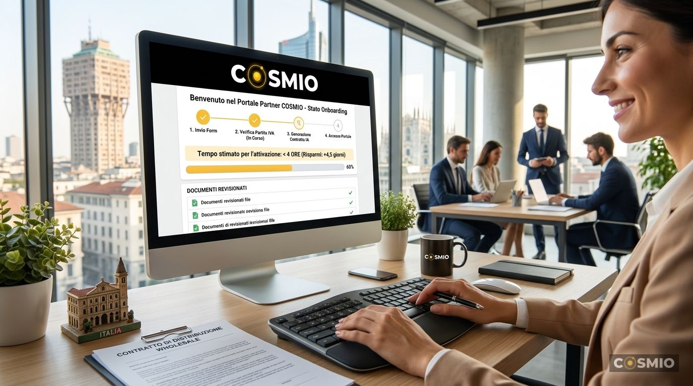 Onboarding Rivenditori Wholesale: Come Attivare un Nuovo Partner in 4 Ore invece di 5 Giorni